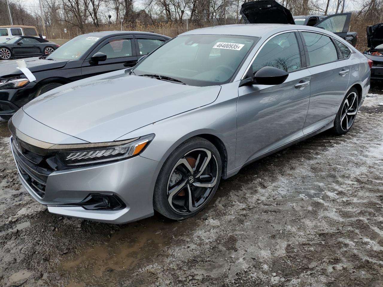 2022 Honda Accord VIN 1HGCV1F33NA095789