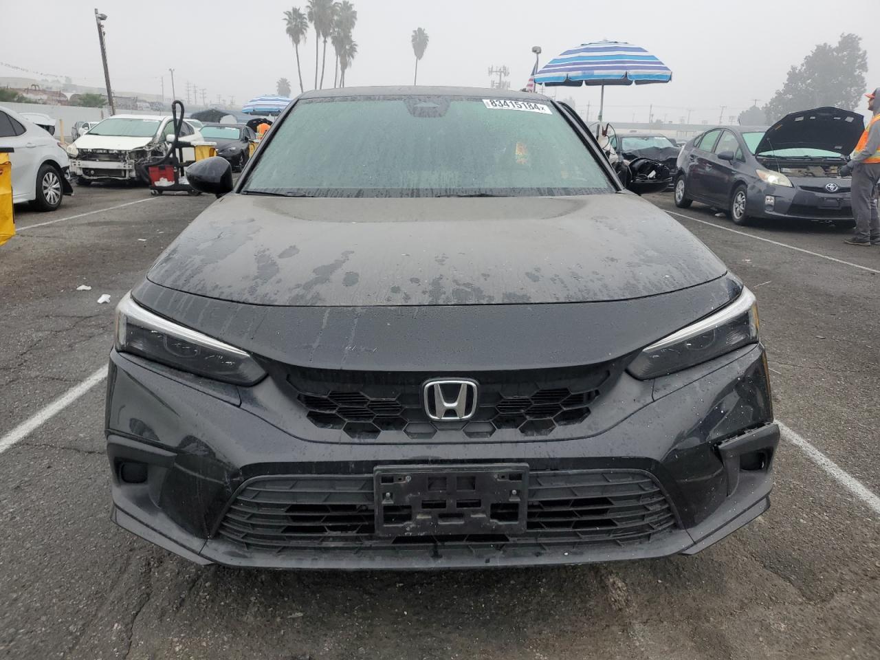 2023 Honda Civic VIN 19XFL2H83PE018498 Copart auction photo, side / rear end damage thumbnail 5