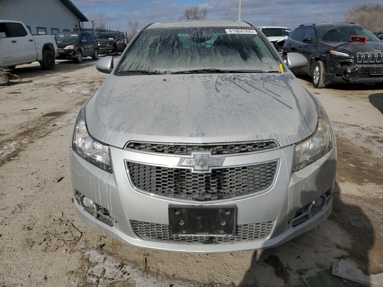 2014 Chevrolet Cruze VIN 1G1PG5SB8E7262605 Copart auction photo, side / rear end damage thumbnail 5