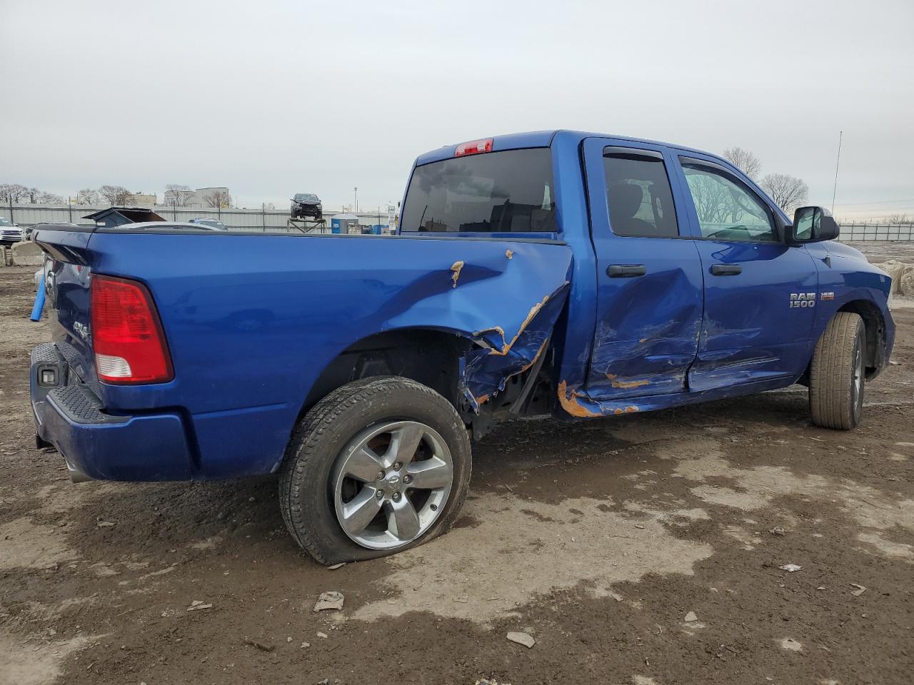 2018 RAM 1500 VIN 1C6RR7FTXJS285116 Copart auction photo, all over damage thumbnail 3