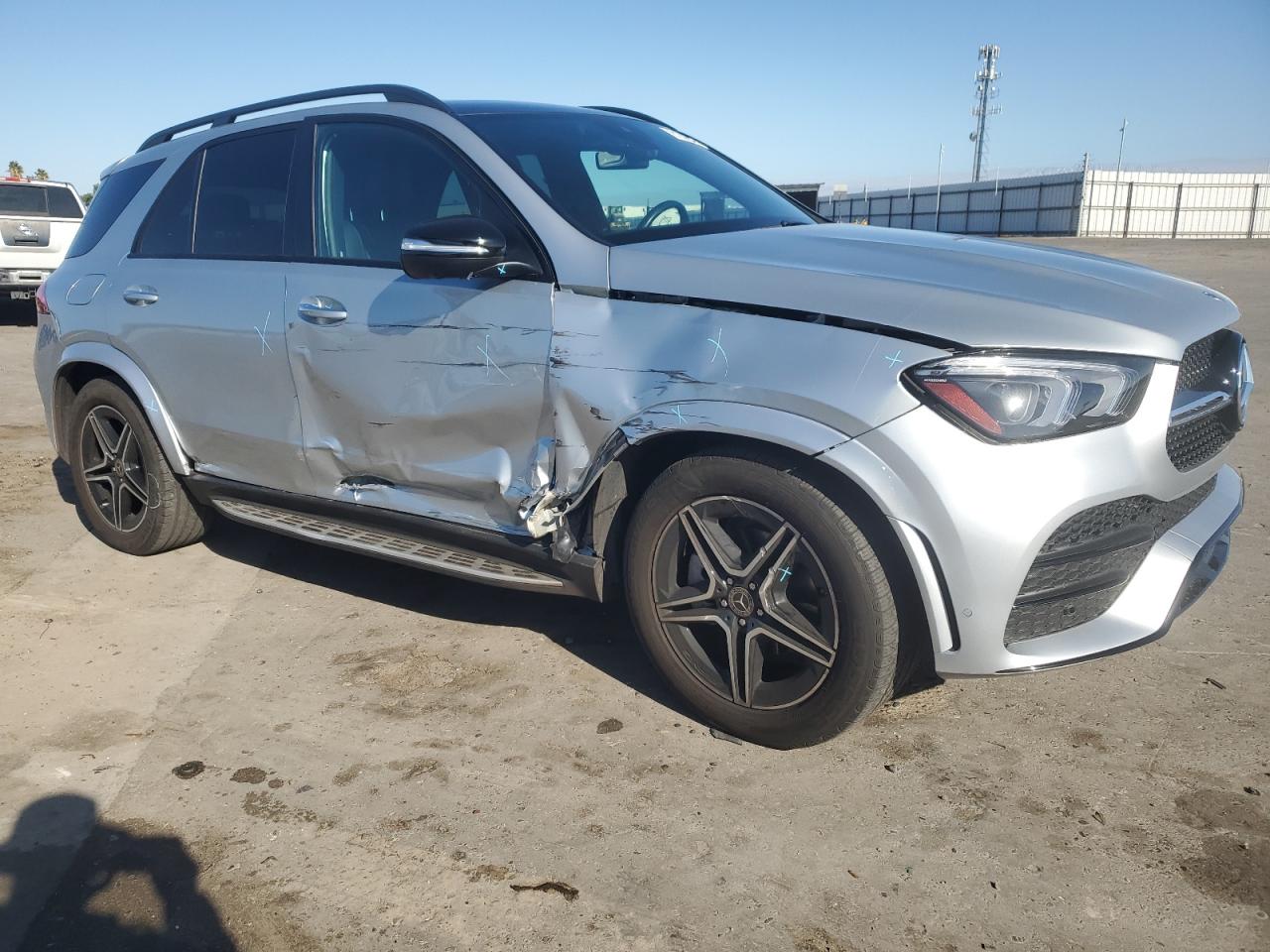 2022 Mercedes-Benz GLE VIN 4JGFB4KB4NA818841 Copart auction photo, side damage thumbnail 4