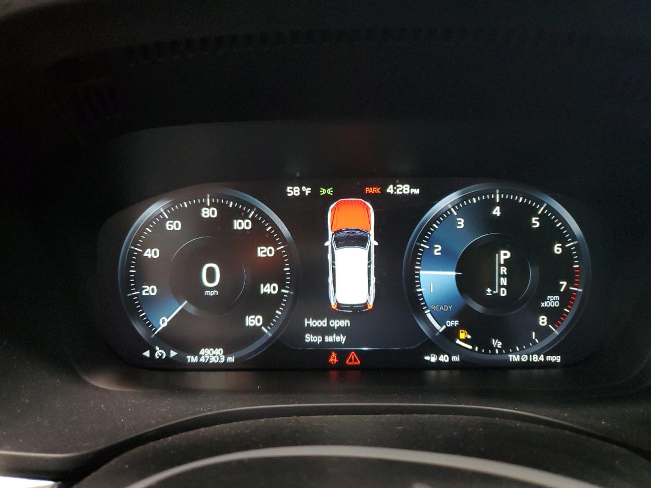 2018 Volvo XC60 VIN YV4A22RKXJ1076039 Copart auction photo, hail / rear end damage thumbnail 9