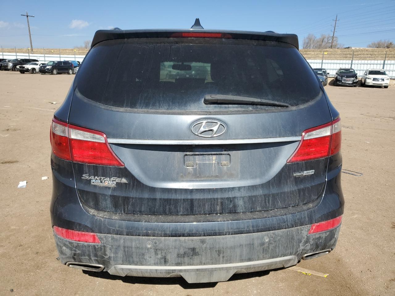 2015 Hyundai Santa Fe VIN KM8SRDHF8FU098920 Copart auction photo, front end damage thumbnail 6