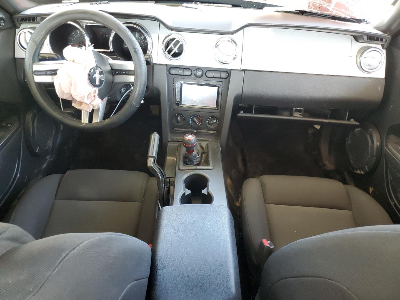 2007 Ford Mustang VIN 1ZVFT80N075351481 Copart auction photo, front end damage thumbnail 8