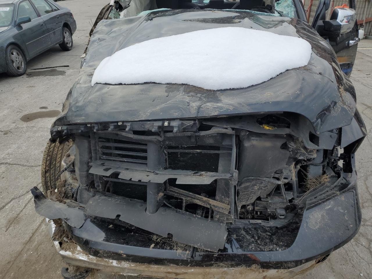 2017 RAM 1500 VIN 1C6RR7LT3HS748762 Copart auction photo, rollover damage thumbnail 12