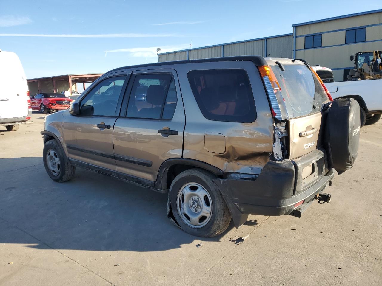 2004 Honda CR-V VIN JHLRD68564C013485 Copart auction photo, all over damage thumbnail 2