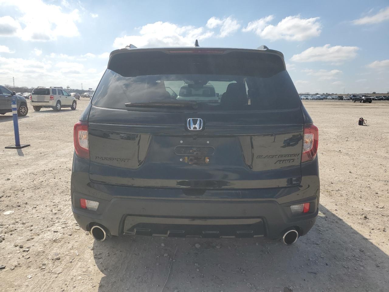 2024 Honda Passport VIN 5FNYF8H8XRB005487 Copart auction photo, side / front end damage thumbnail 6