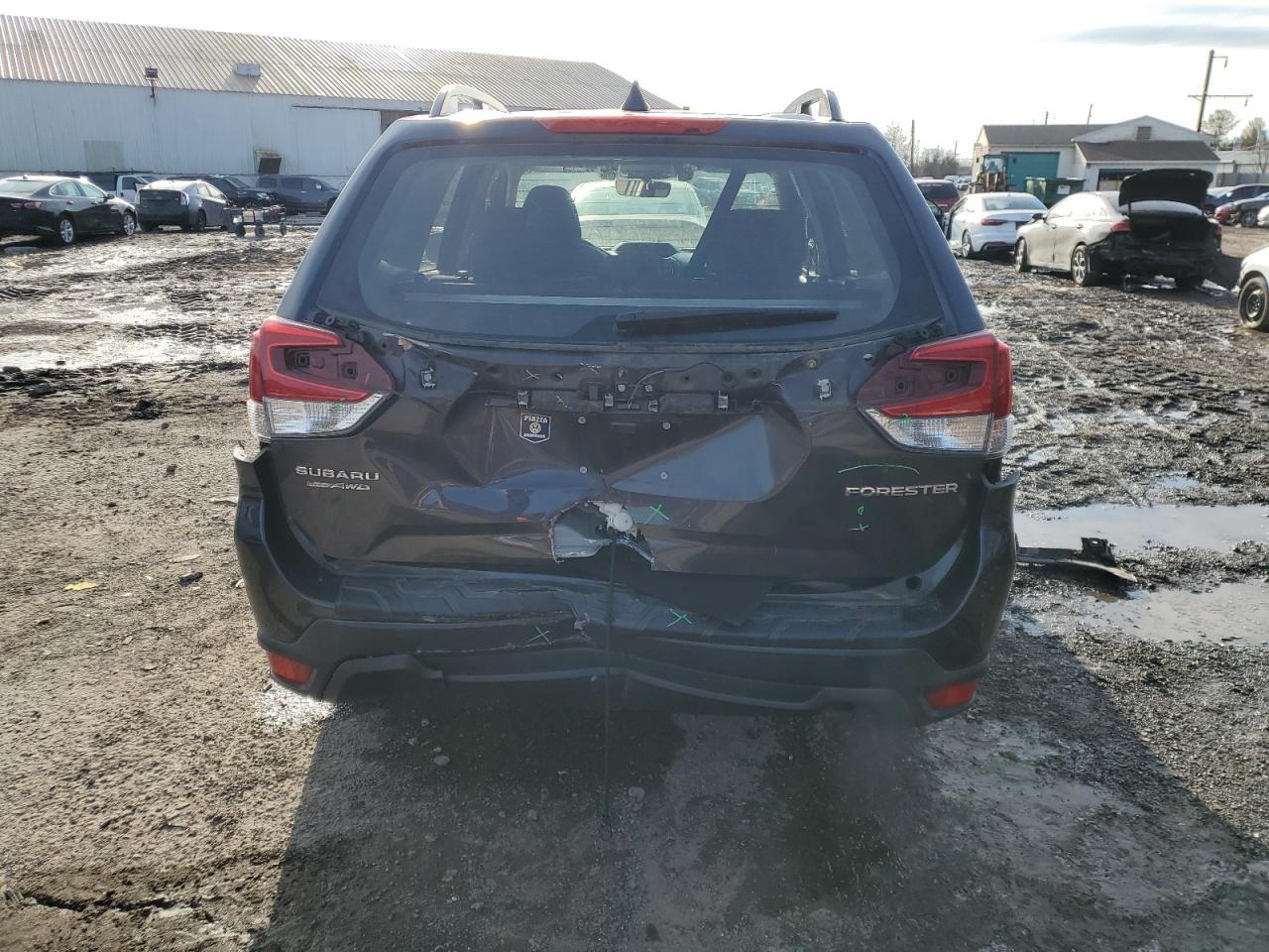 2019 Subaru Forester VIN JF2SKACC9KH415807 Copart auction photo, rear end damage thumbnail 6