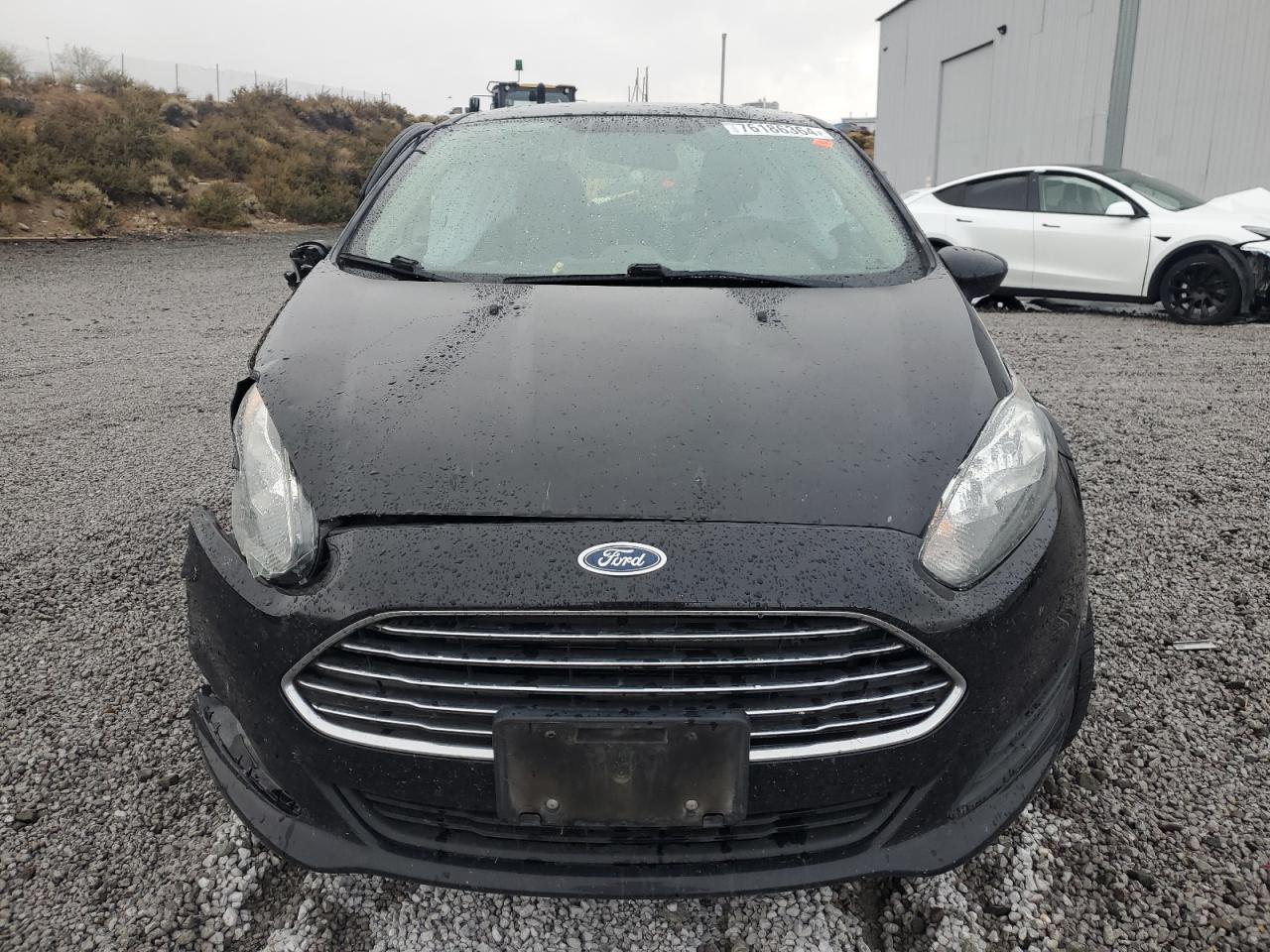 2017 Ford Fiesta VIN 3FADP4BJ0HM102665 Copart auction photo, side / front end damage thumbnail 5