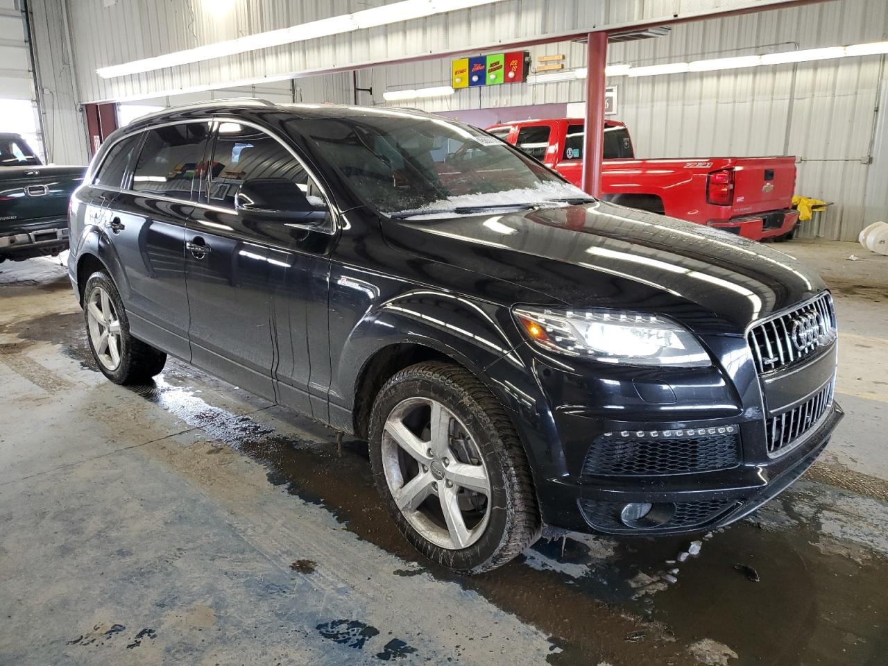 2015 Audi Q7 VIN WA1DGAFE3FD018753 Copart auction photo, mechanical damage thumbnail 4