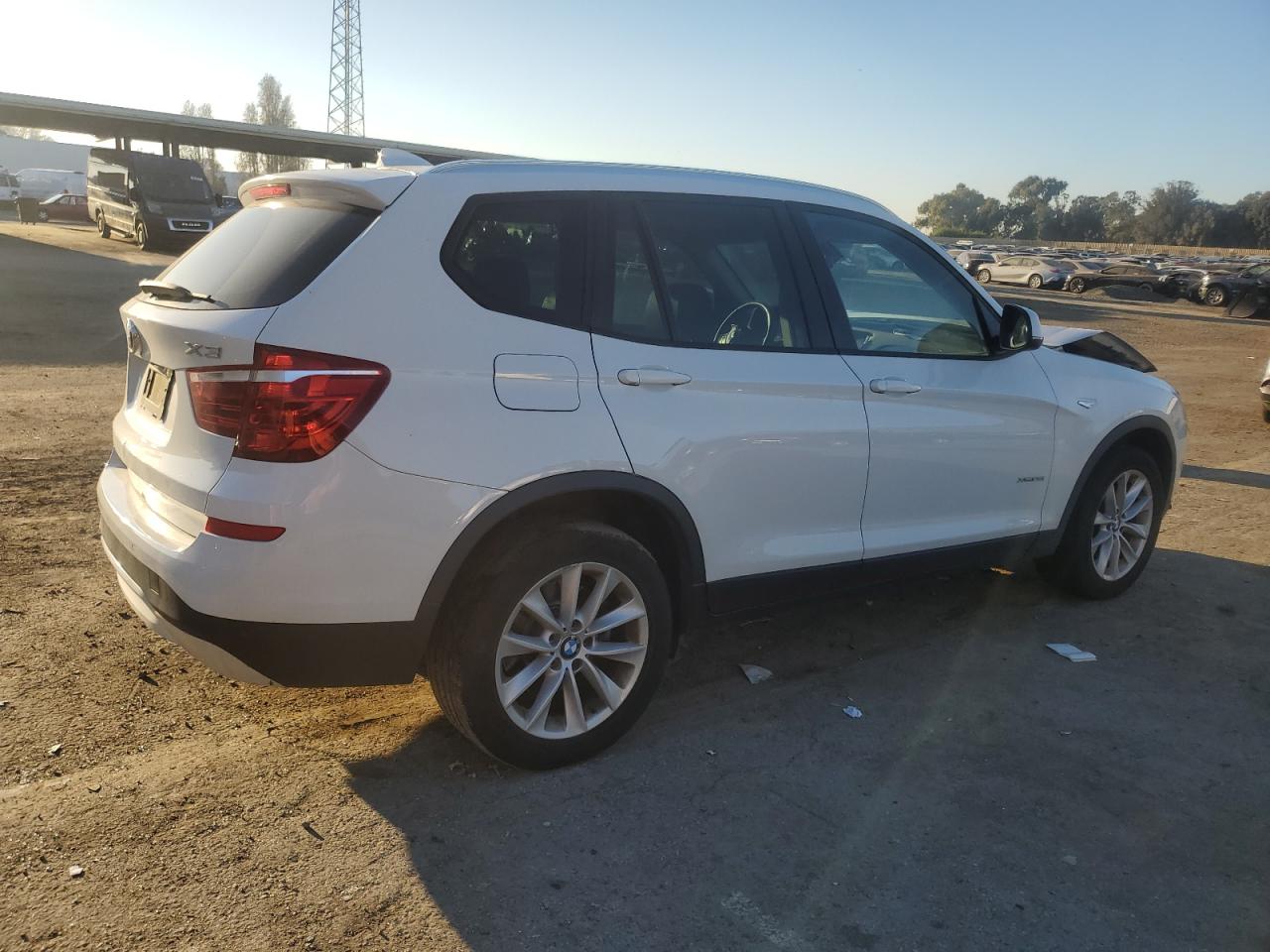 2017 BMW X3 VIN 5UXWX9C56H0T03957 Copart auction photo, front end damage thumbnail 3