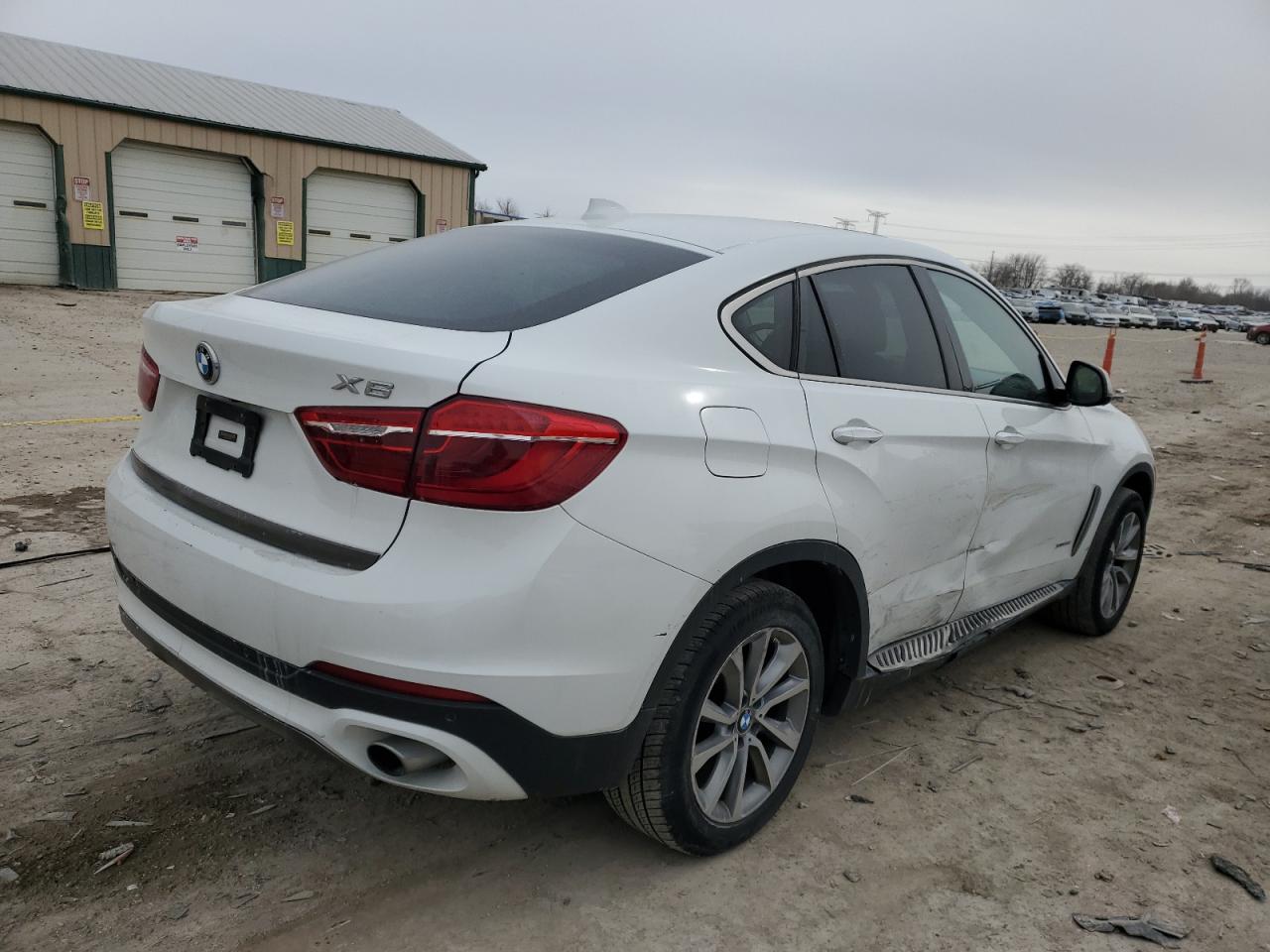 2015 BMW X6 VIN 5UXKU2C54F0F95526 Copart auction photo, side damage thumbnail 3