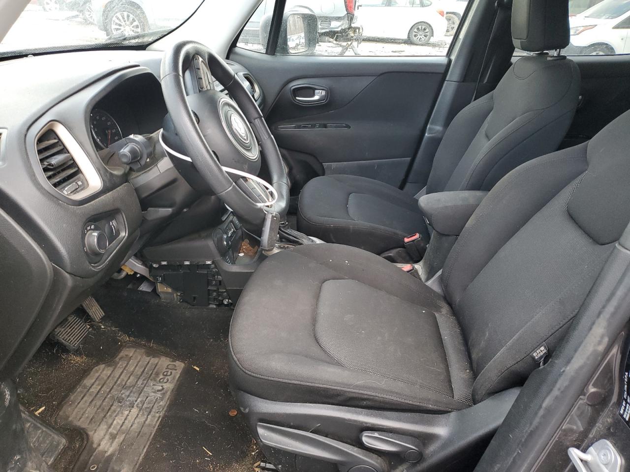 2017 Jeep Renegade VIN ZACCJBAB9HPF67335 Copart auction photo, front end / side damage thumbnail 7