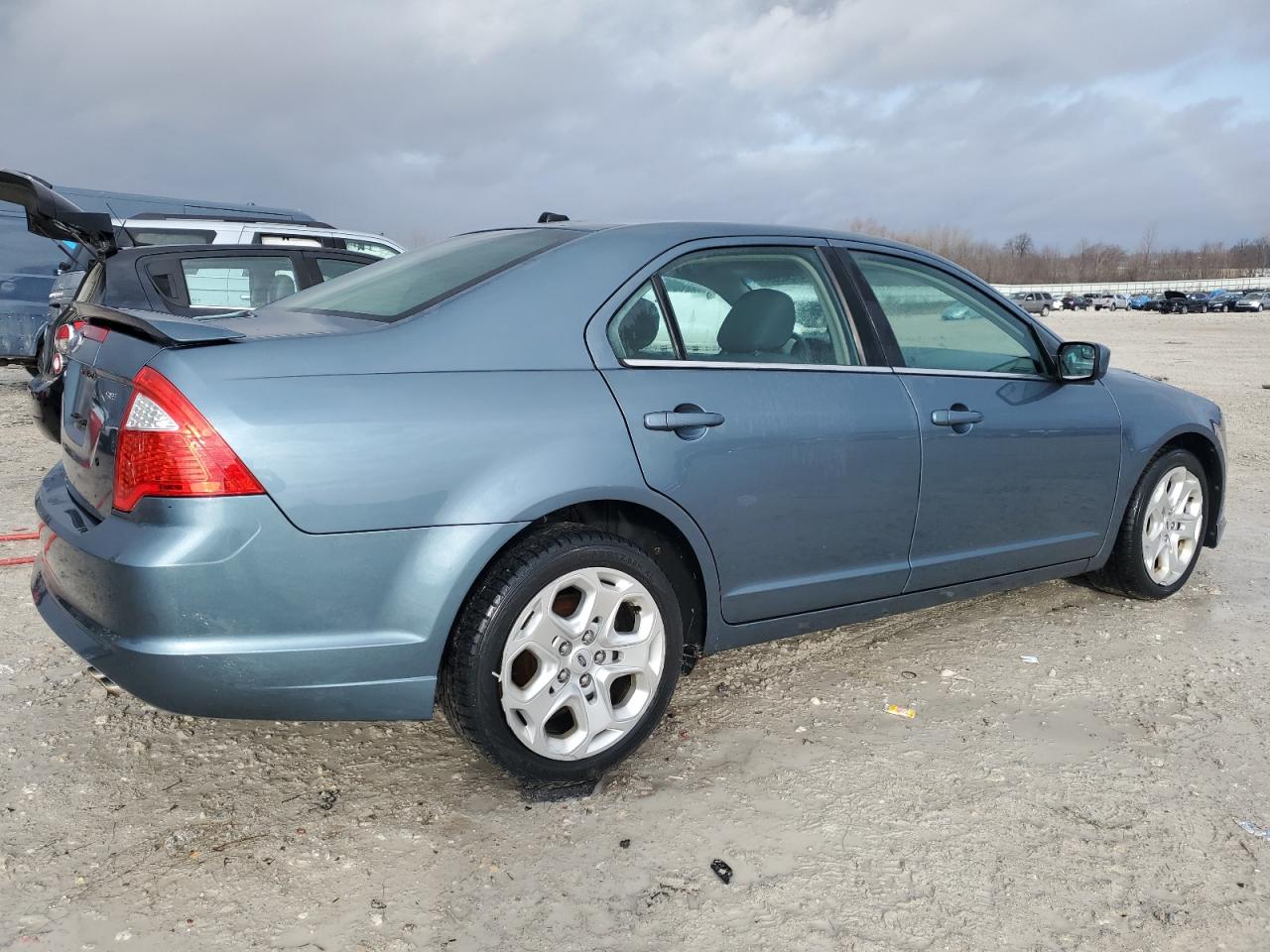 2011 Ford Fusion VIN 3FAHP0HA0BR133491 Copart auction photo, side damage thumbnail 3