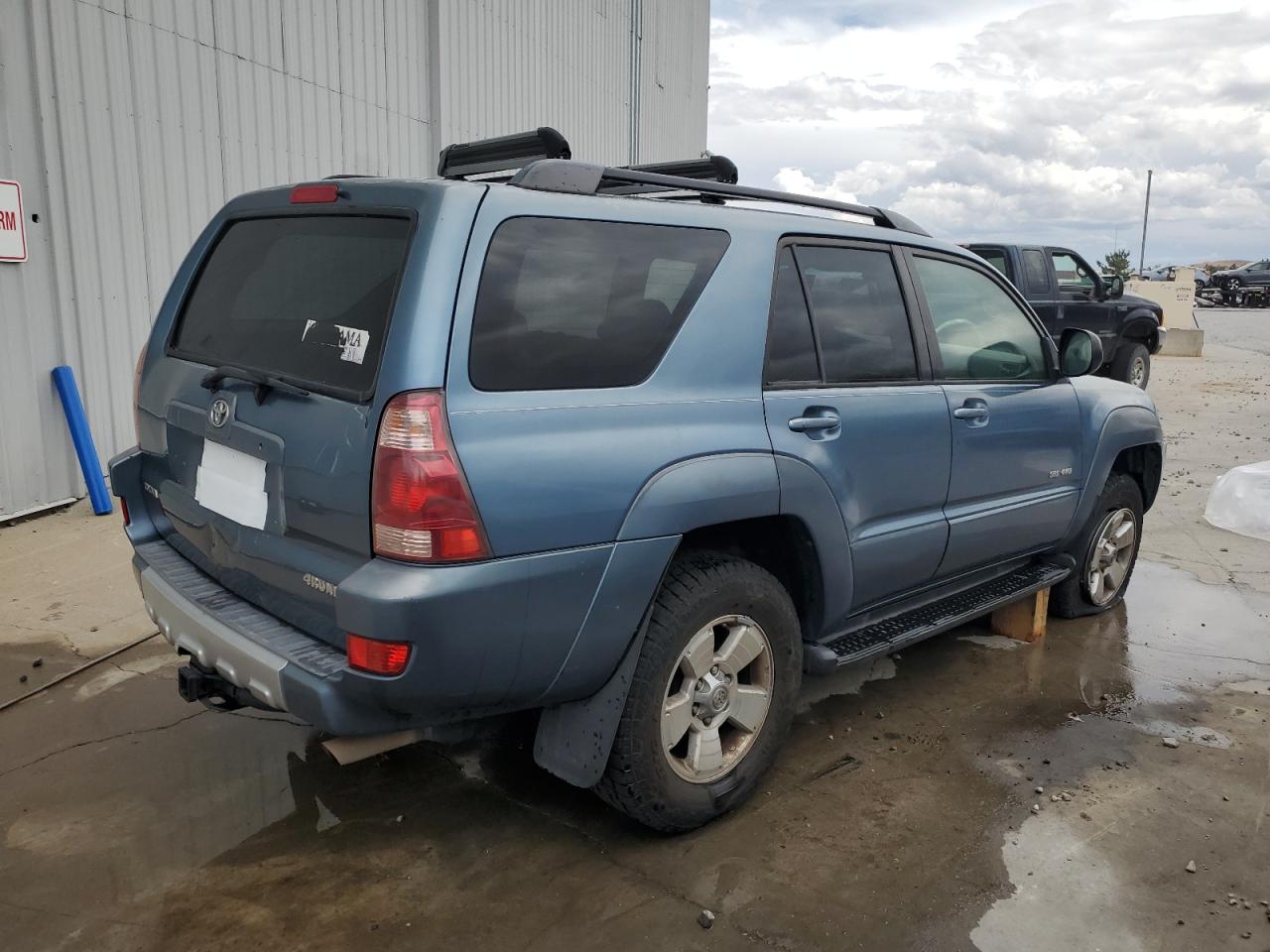 2004 Toyota 4Runner VIN JTEBT14R140030057 Copart auction photo, side damage thumbnail 3