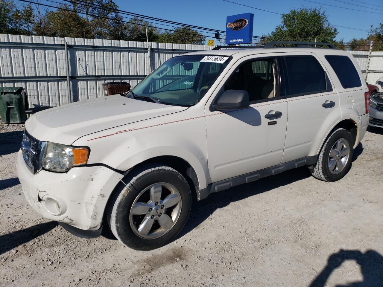 2011 Ford Escape VIN 1FMCU0D74BKA49228