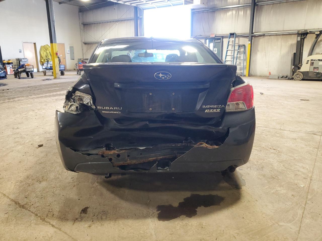2012 Subaru Impreza VIN JF1GJAC68CH029582 Copart auction photo, rear end damage thumbnail 6
