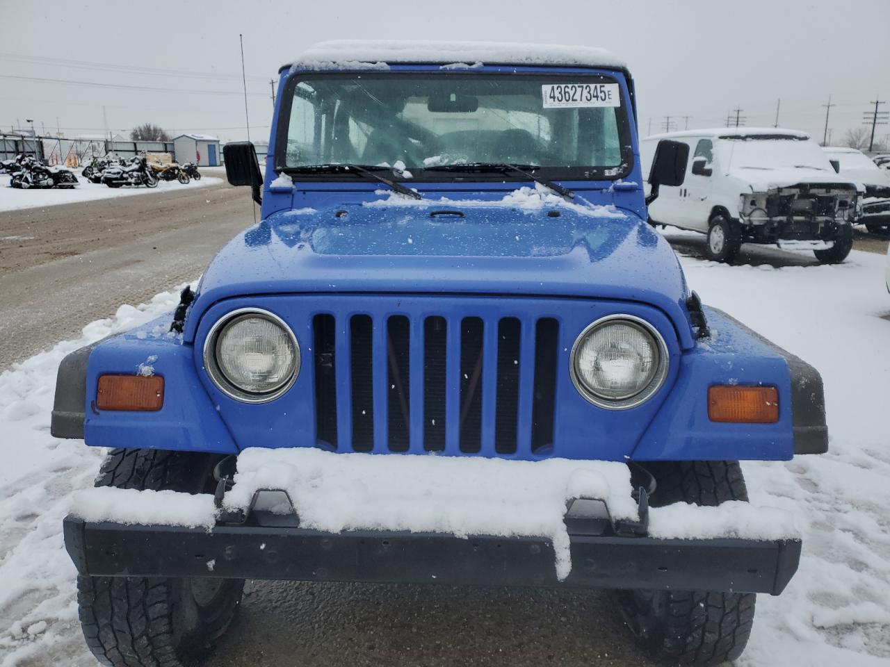1997 Jeep Wrangler VIN 1J4FY19SXVP531194 Copart auction photo, rear end / frame damage damage thumbnail 5