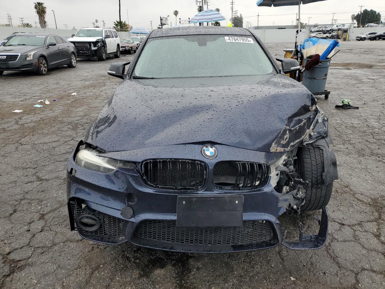 2012 BMW 3er VIN WBA3C1C58CA696989 Copart auction photo, front end damage thumbnail 5