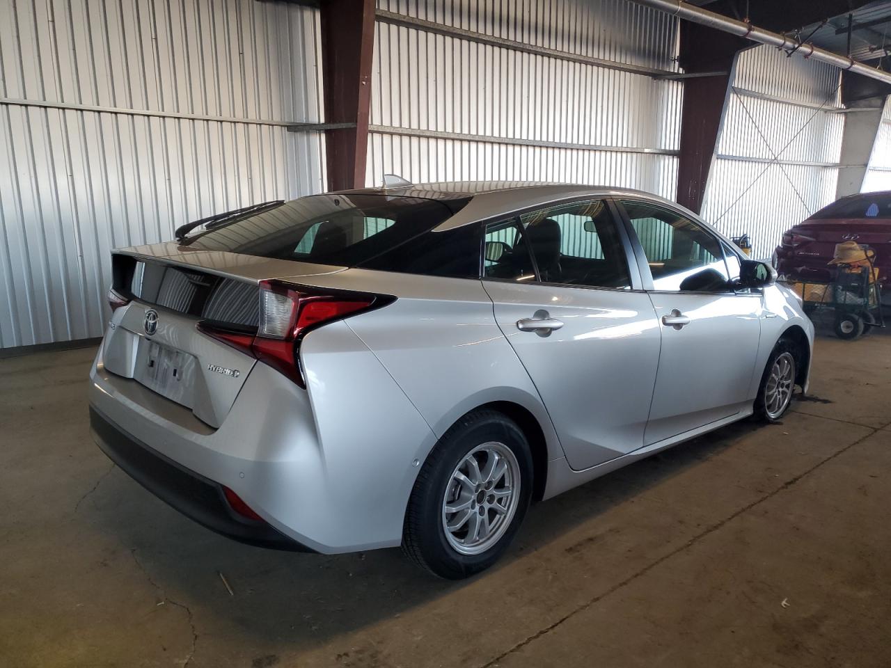 2019 Toyota Prius VIN JTDKARFU7K3074893 Copart auction photo, front end damage thumbnail 3