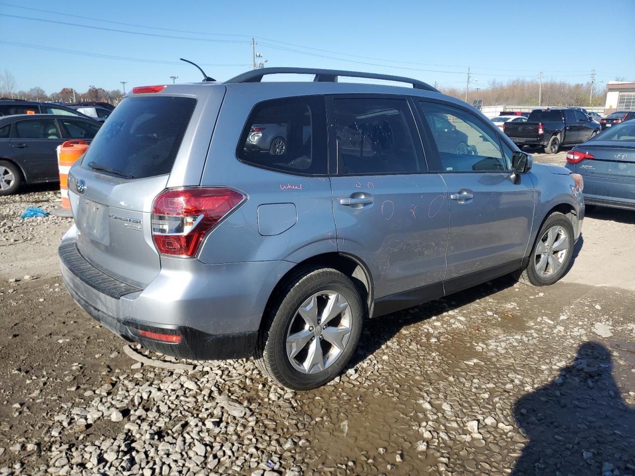 2014 Subaru Forester VIN JF2SJAECXEH478421 Copart auction photo, side / minor dent/scratches damage thumbnail 3