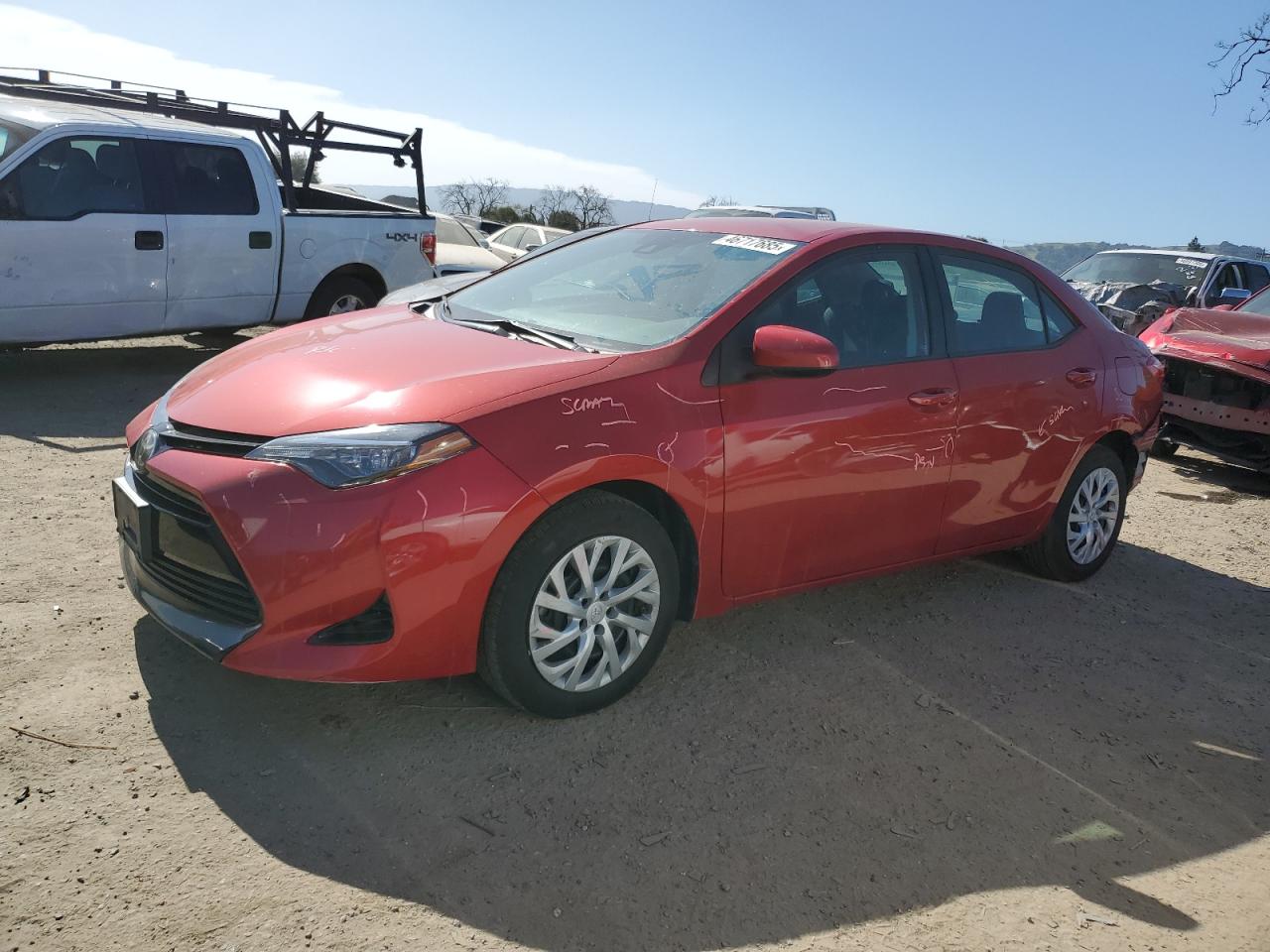 2017 Toyota Corolla VIN 5YFBURHE4HP711168