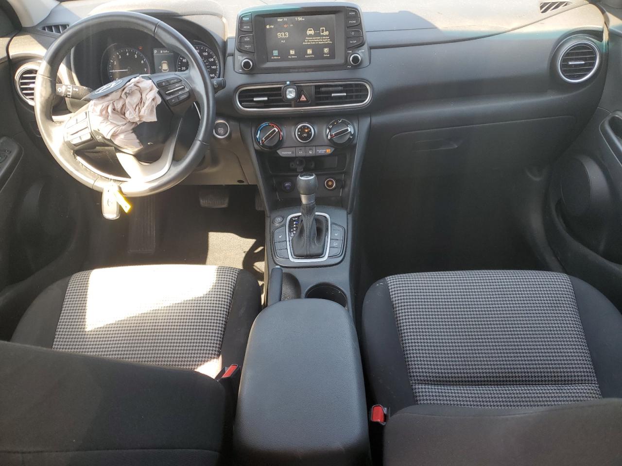 2021 Hyundai Kona VIN KM8K22AA6MU706552 Copart auction photo, front end damage thumbnail 8