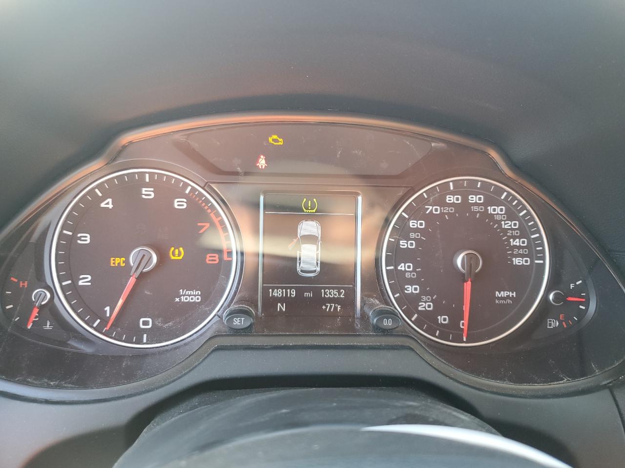 2014 Audi Q5 VIN WA1LFAFP4EA022438 Copart auction photo, mechanical damage thumbnail 9