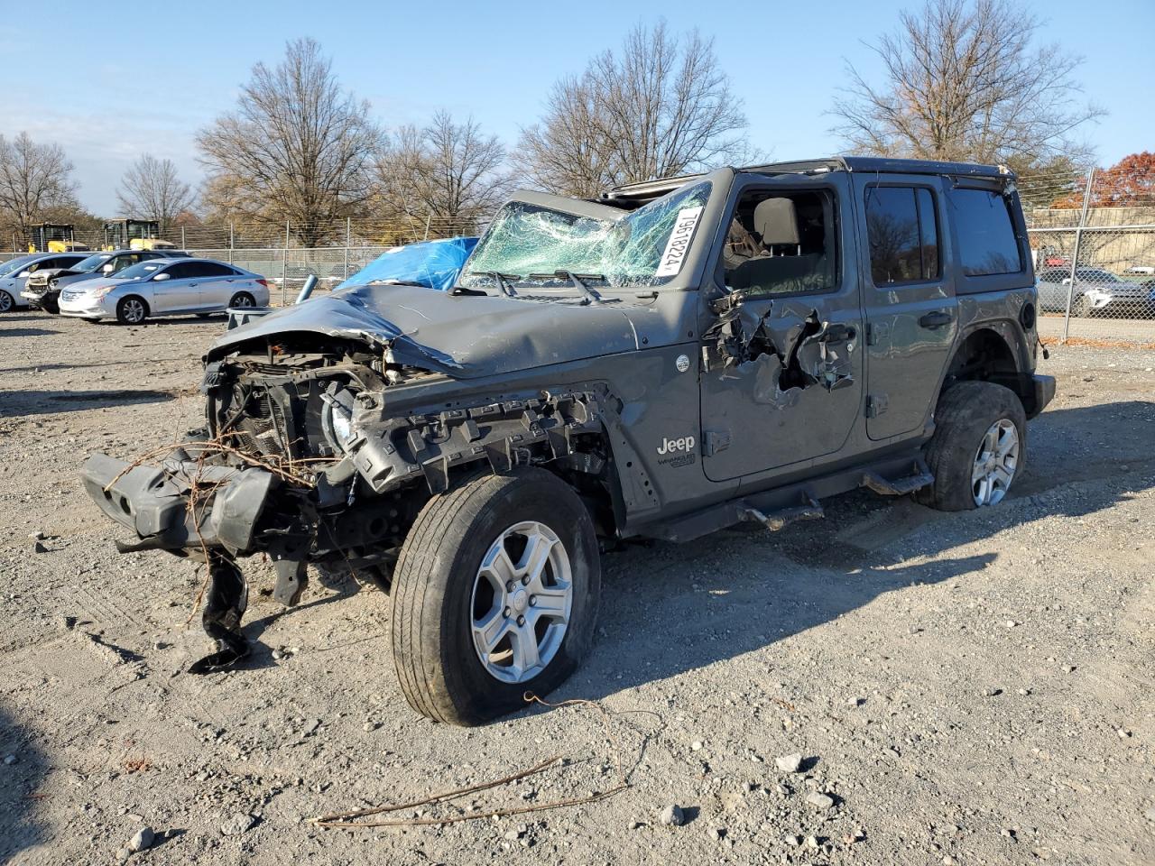2018 Jeep Wrangler VIN 1C4HJXDNXJW225250