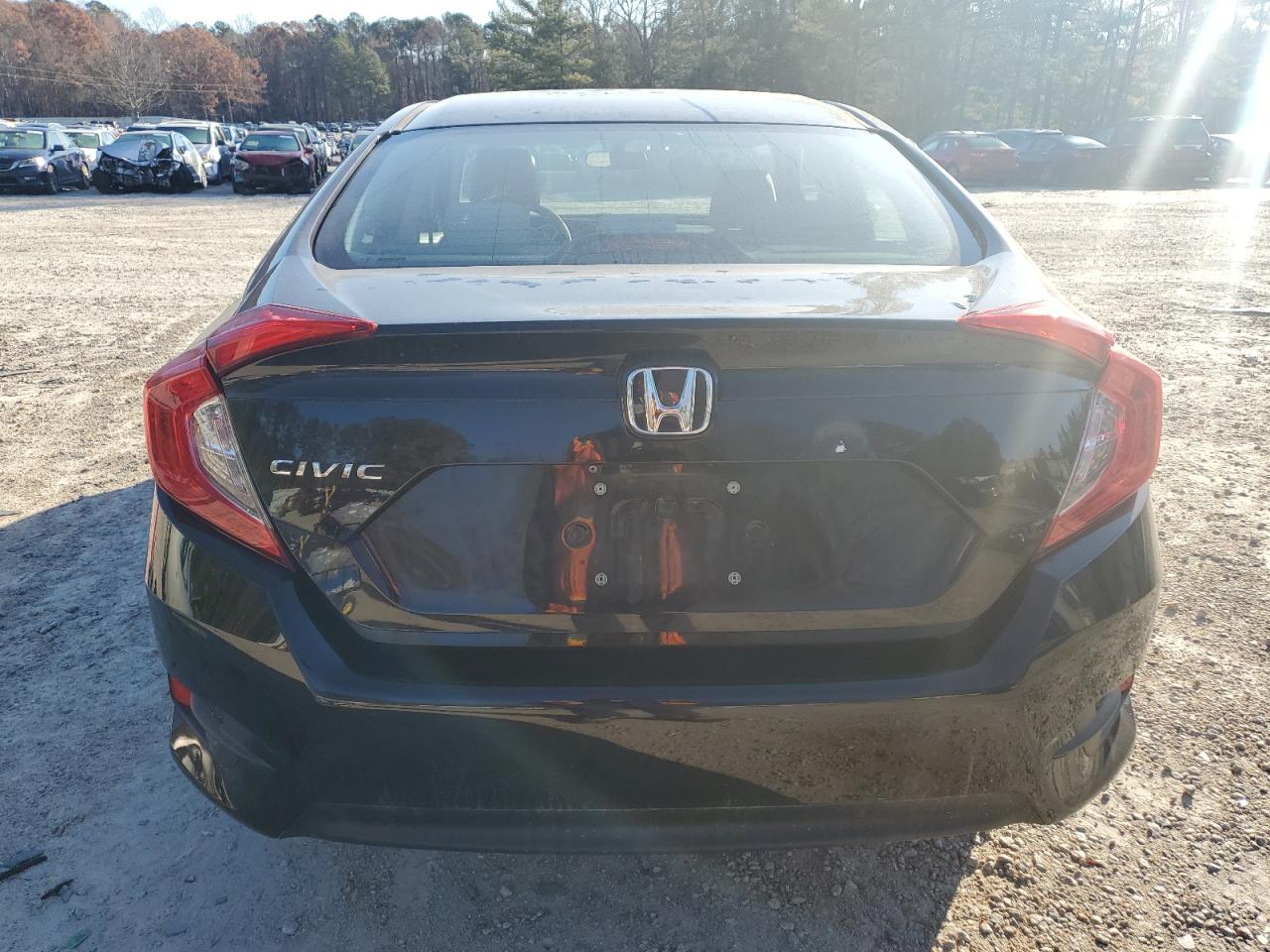2018 Honda Civic VIN 2HGFC2F52JH537001 Copart auction photo, front end damage thumbnail 6