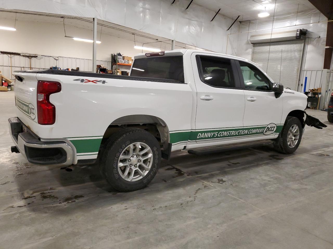 2023 Chevrolet Silverado VIN 2GCUDDED3P1136145 Copart auction photo, front end damage thumbnail 3