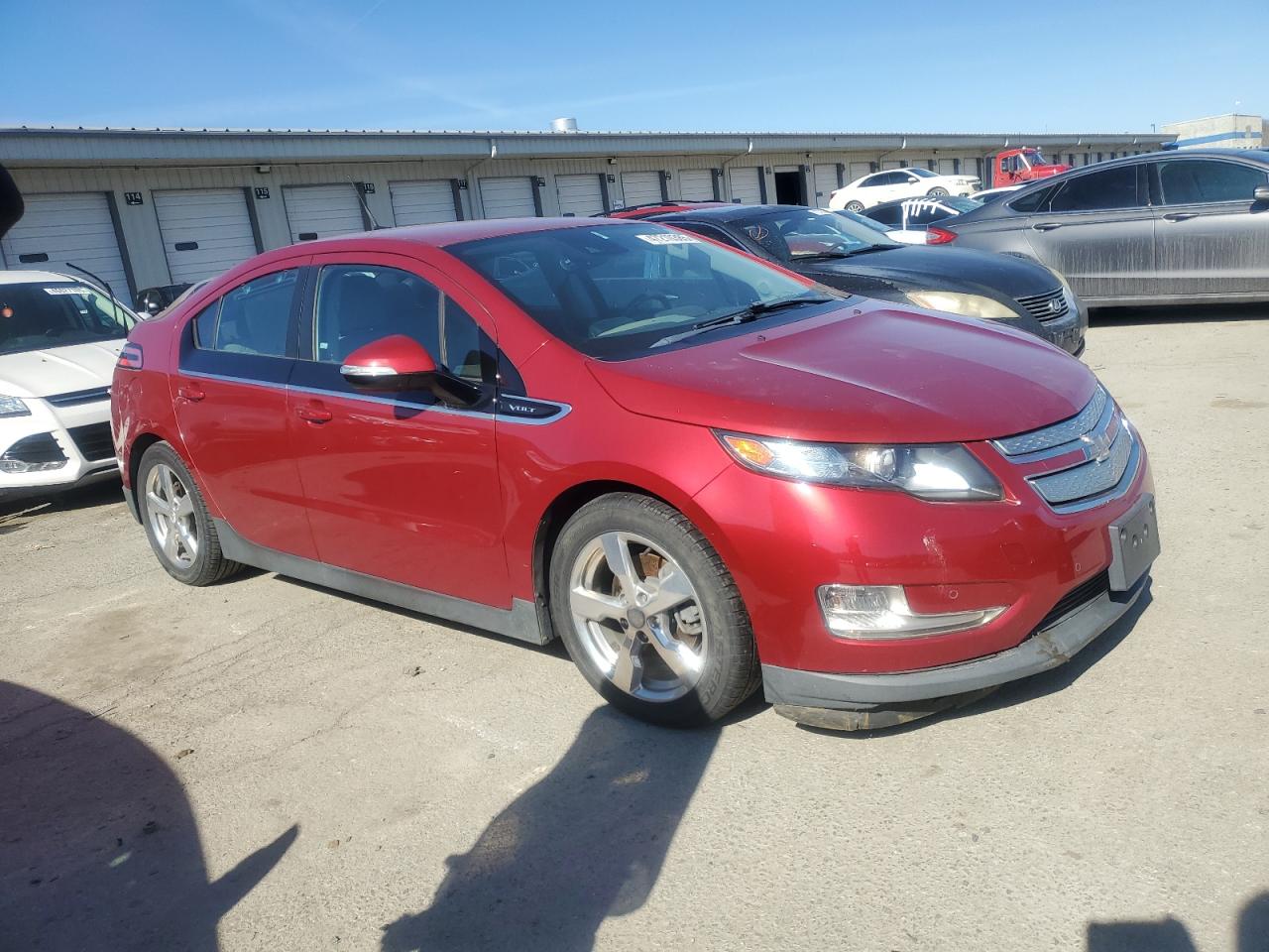 2013 Chevrolet Volt VIN 1G1RB6E43DU105509 Copart auction photo, front end damage thumbnail 4