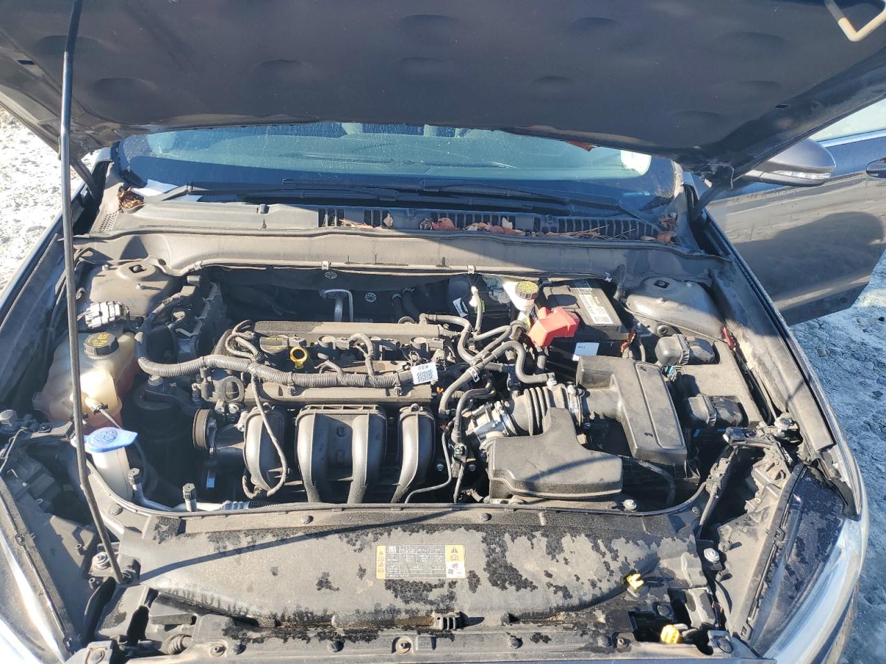 2015 Ford Fusion VIN 1FA6P0H74F5114060 Copart auction photo, rear end damage thumbnail 11
