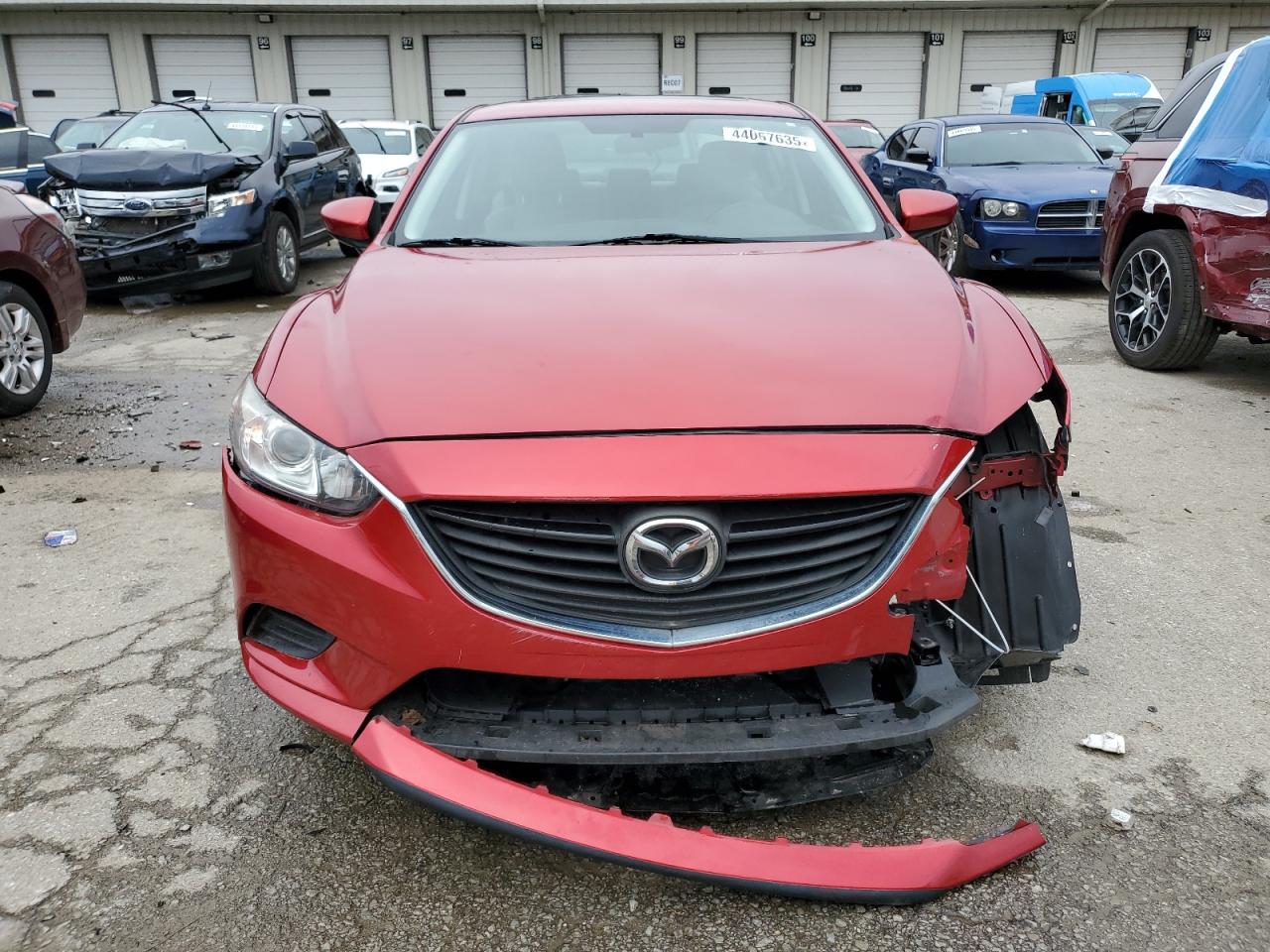 2015 Mazda 6 VIN JM1GJ1V58F1185505 Copart auction photo, front end / rear end damage thumbnail 5