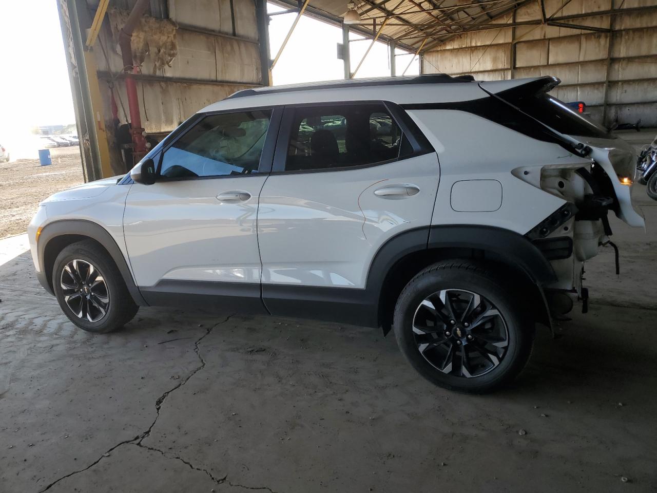2022 Chevrolet TrailBlazer VIN KL79MPSL5NB020684 Copart auction photo, rear end damage thumbnail 2