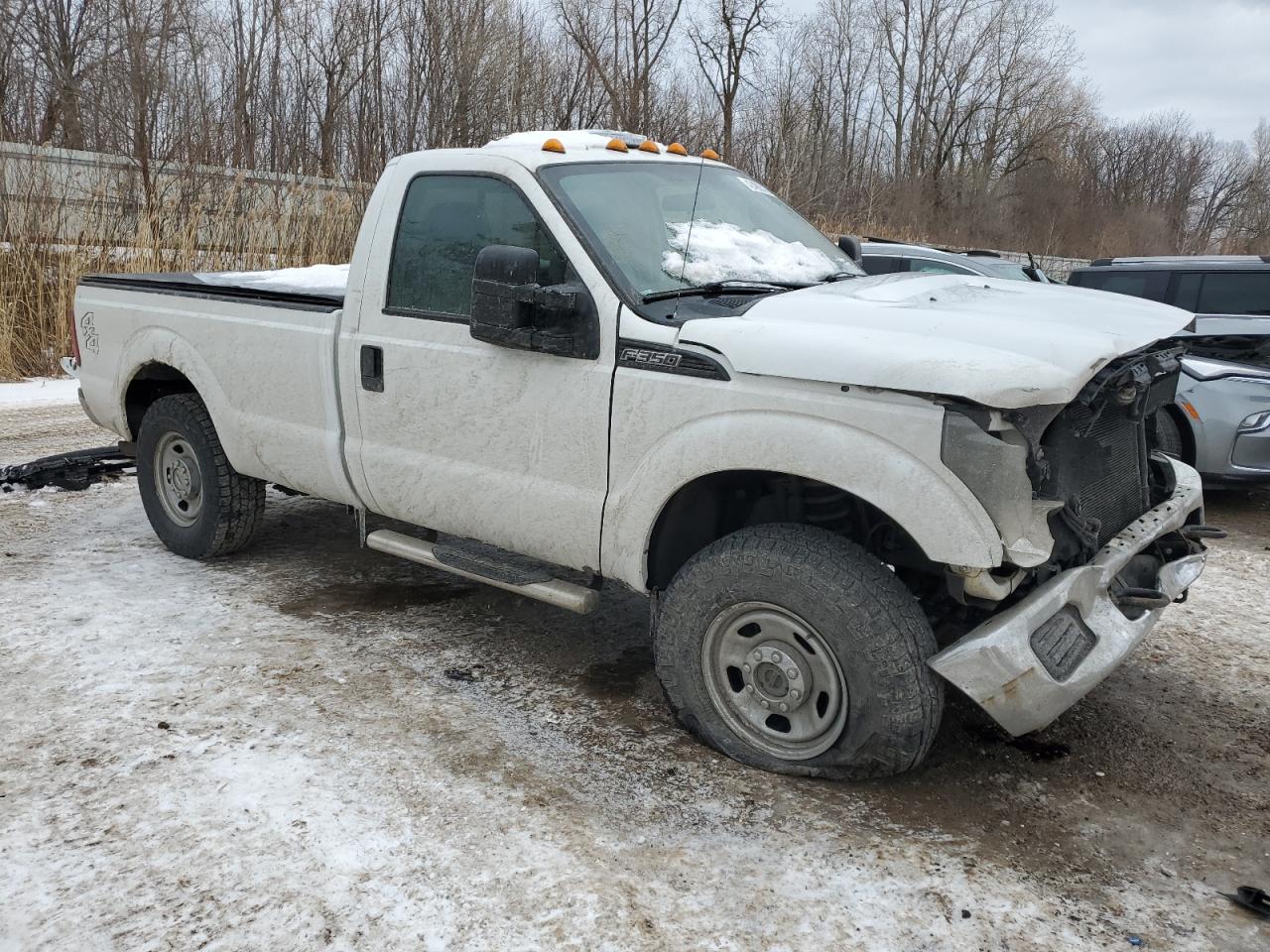 2015 Ford F350 VIN 1FTRF3B62FEB86449 Copart auction photo, rollover / front end damage thumbnail 4