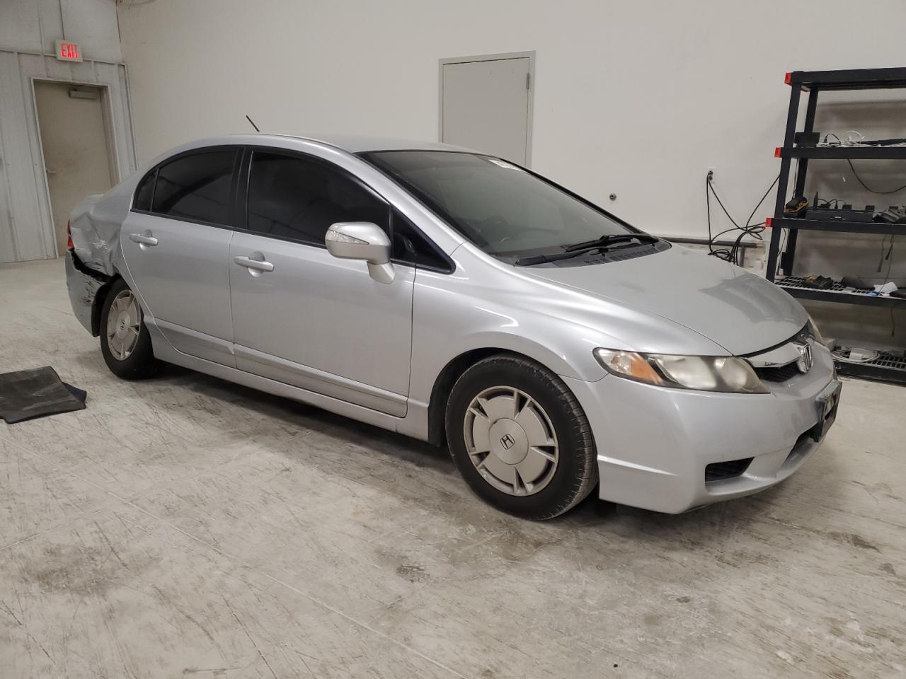 2011 Honda Civic VIN JHMFA3F26BS000821 Copart auction photo, rear end damage thumbnail 4
