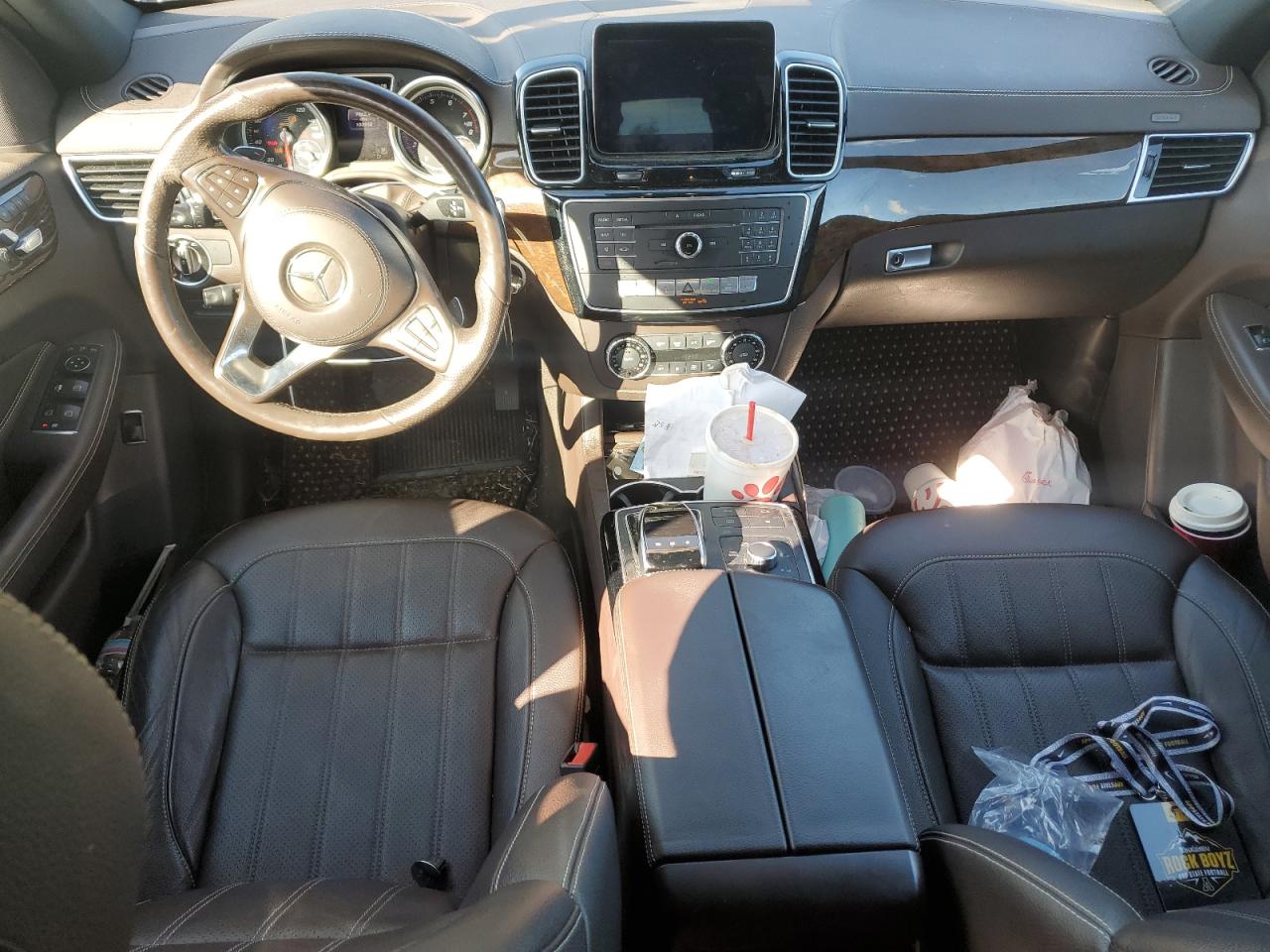 2017 Mercedes-Benz GLS-klasse VIN 4JGDF6EE7HA752562 Copart auction photo, all over damage thumbnail 8