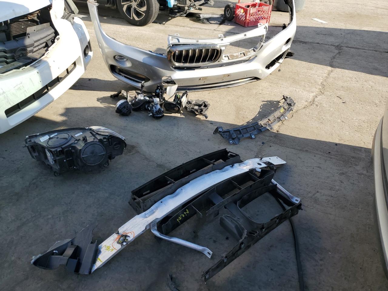 2019 BMW X6 VIN 5UXKU2C54K0Z64974 Copart auction photo, front end damage thumbnail 13