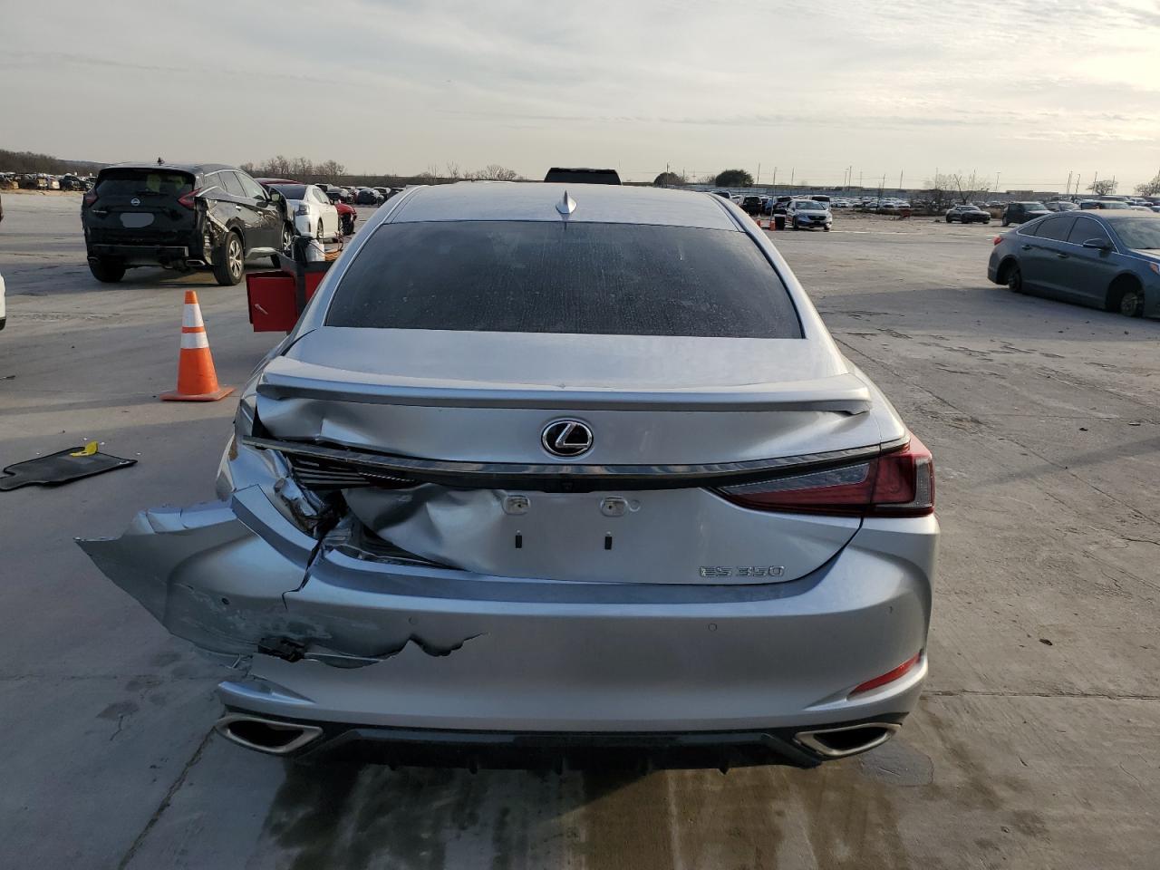 2022 Lexus ES VIN 58AJZ1B13NU131708 Copart auction photo, rear end damage thumbnail 6