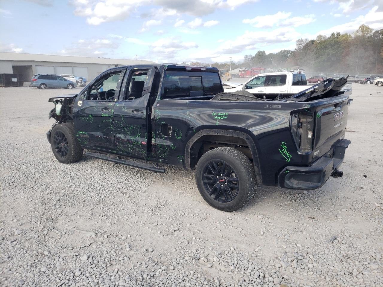 2020 GMC Sierra VIN 1GTR9CED0LZ121217 Copart auction photo, all over damage thumbnail 2