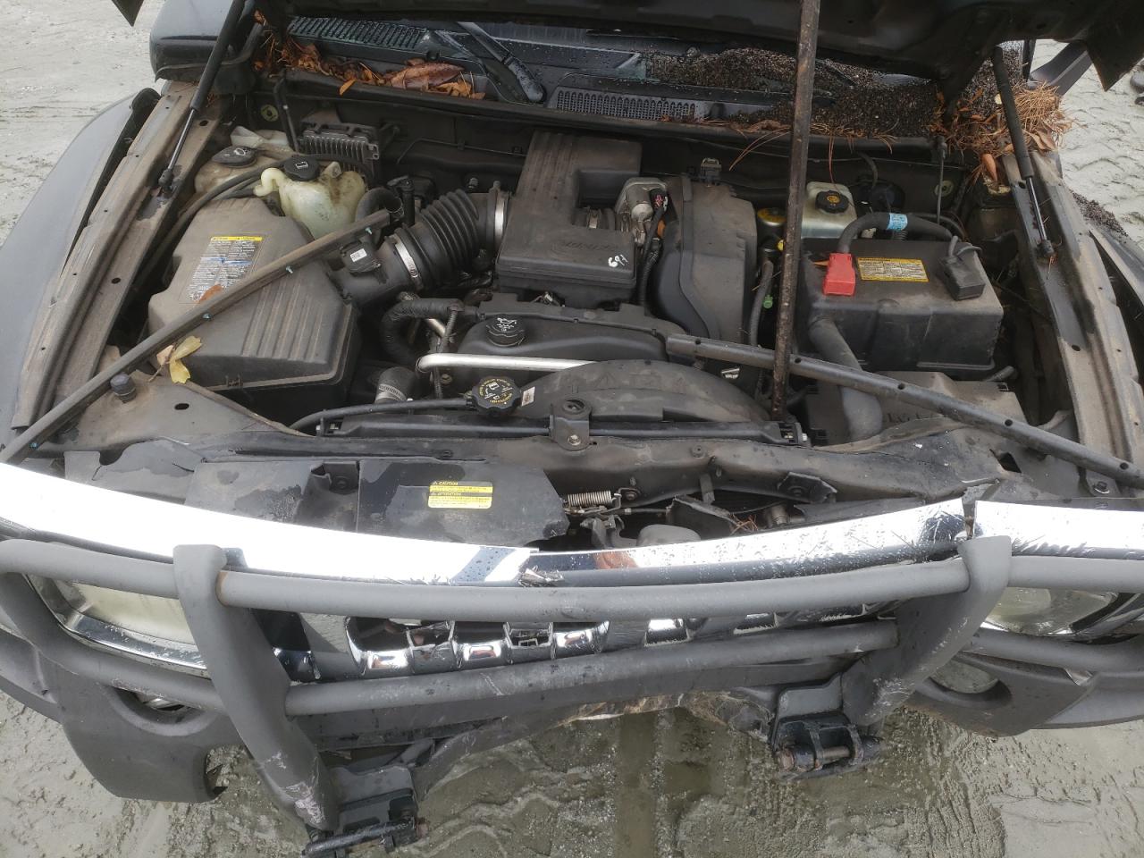2006 Hummer H3 VIN 5GTDN136268154995 Copart auction photo, front end / side damage thumbnail 14