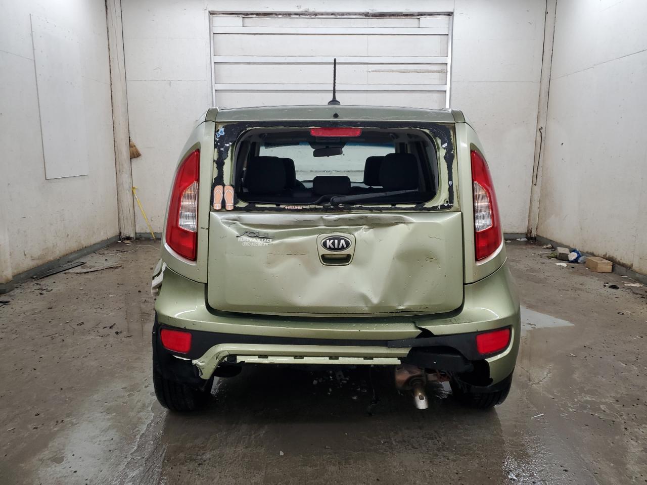 2013 KIA Soul VIN KNDJT2A52D7628155 Copart auction photo, front end / rear end damage thumbnail 6