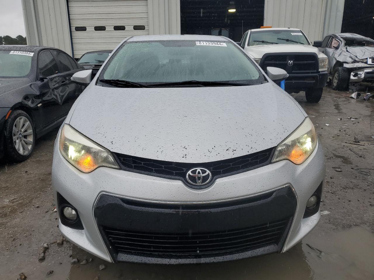 2014 Toyota Corolla VIN 2T1BURHE3EC002257 Copart auction photo, side / rear end damage thumbnail 5