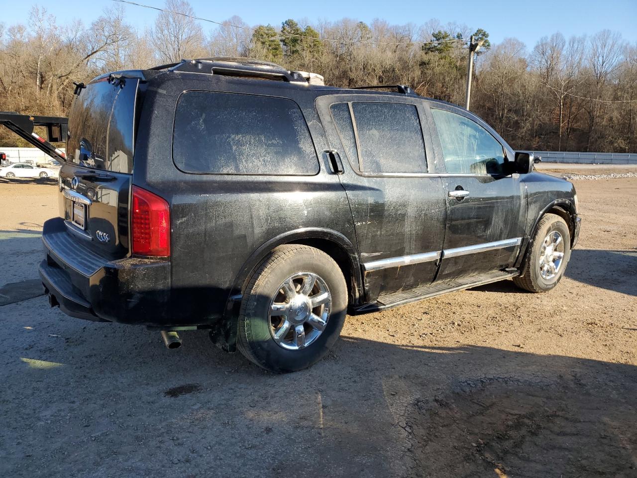 2006 Infiniti QX56 VIN 5N3AA08C66N807718 Copart auction photo, front end / vandalism damage thumbnail 3