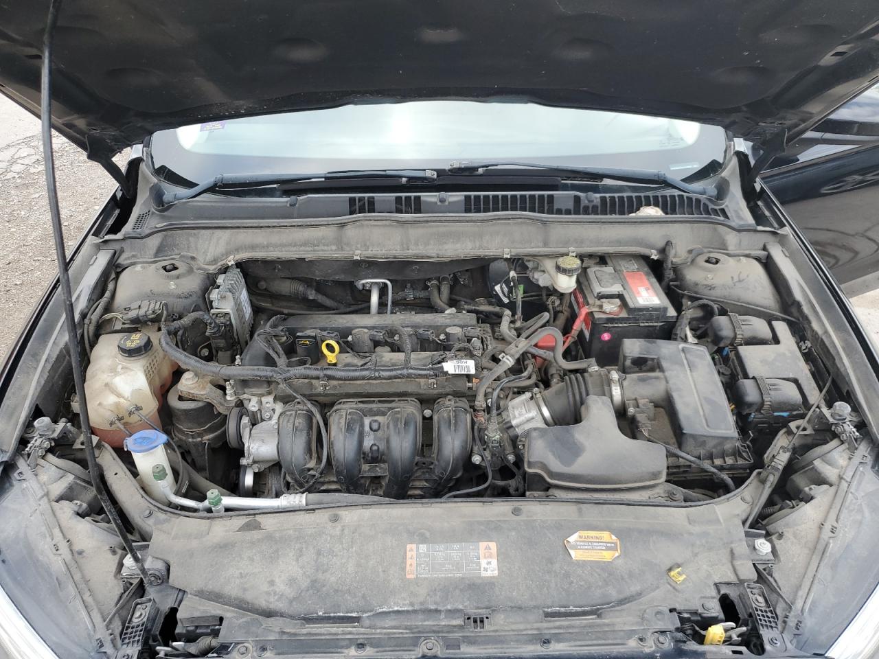 2017 Ford Fusion VIN 3FA6P0H72HR143380 Copart auction photo, side damage thumbnail 11