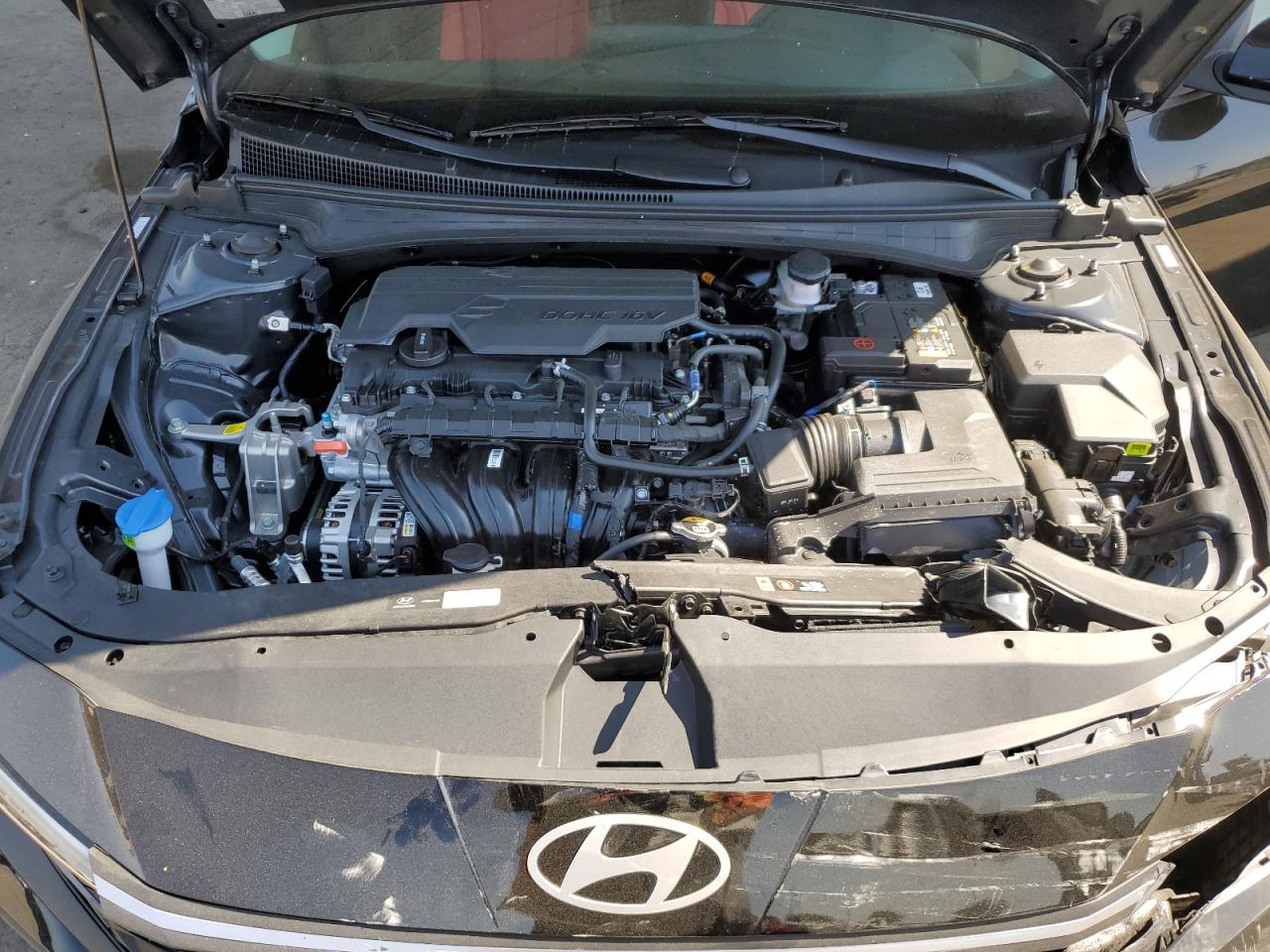 2024 Hyundai Elantra VIN KMHLM4DG8RU775826 Copart auction photo, front end damage thumbnail 13