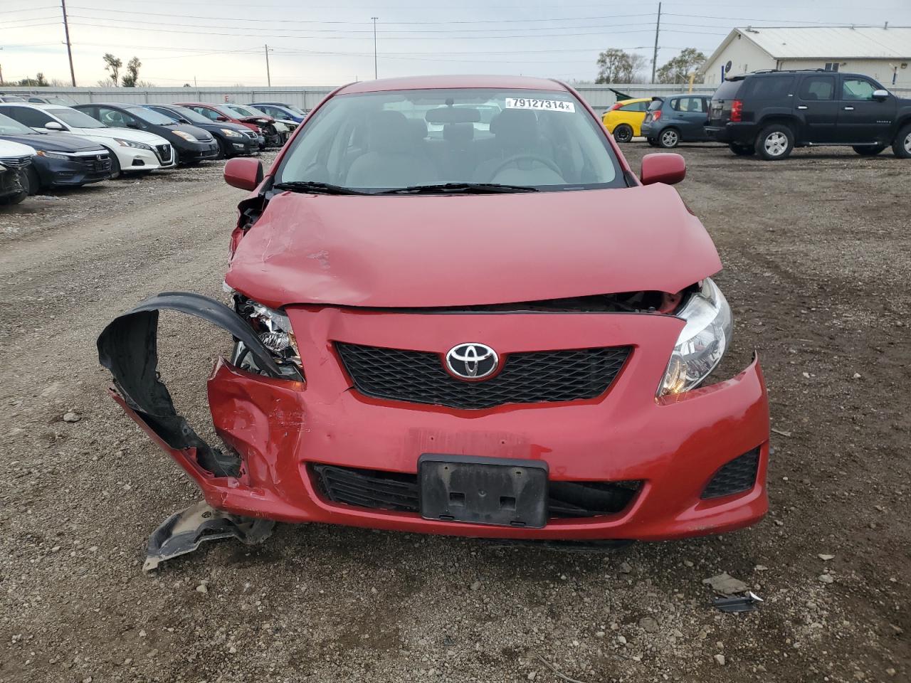 2010 Toyota Corolla VIN 1NXBU4EE4AZ270380 Copart auction photo, front end / undercarriage damage thumbnail 5
