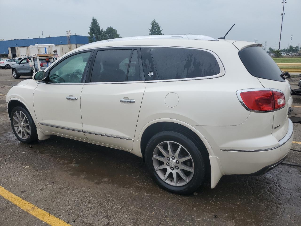 2015 Buick Enclave VIN 5GAKVBKD1FJ227014 Copart auction photo, front end damage thumbnail 2