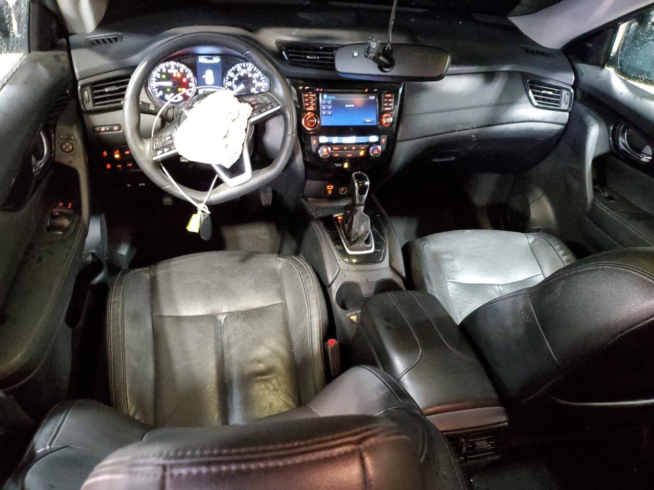 2017 Nissan Rogue VIN 5N1AT2MV9HC852589 Copart auction photo, front end / undercarriage damage thumbnail 8